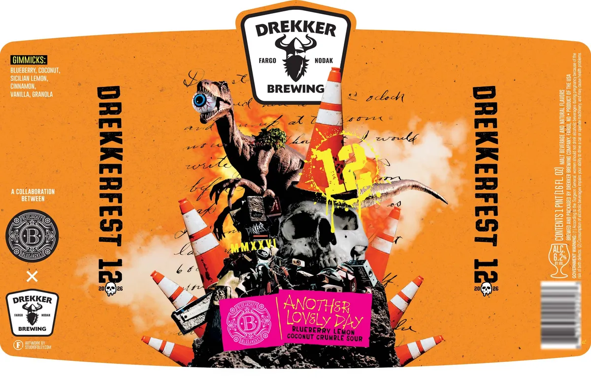 Another Lovely Day label art — DREKKER BREWING COMPANY