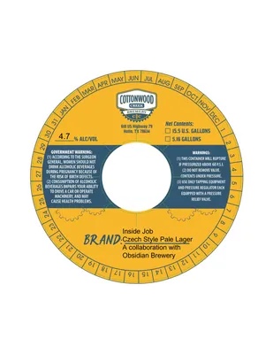 Inside Job label