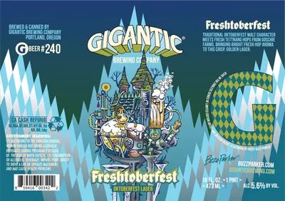 Freshtoberfest label