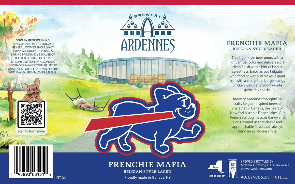Frenchie Mafia — full label as filed with TTB