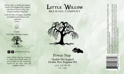 Power Nap label