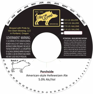 Porchside label