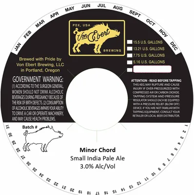 Minor Chord label