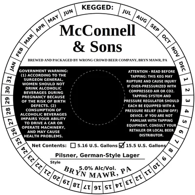 McConnell & Sons label