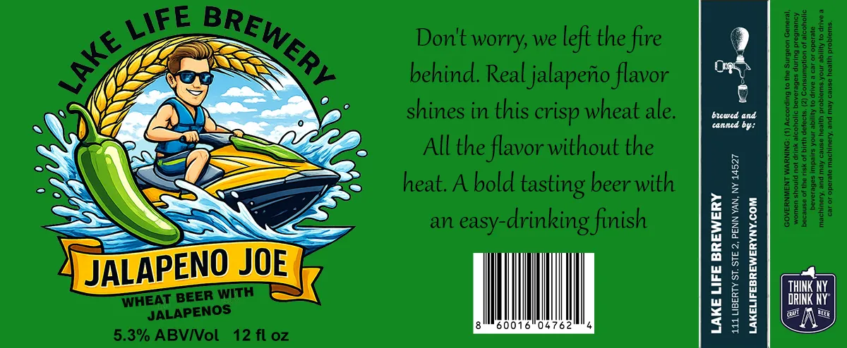 Jalapeno Joe label