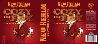Cozy Like A Fox label