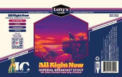 All Right Now label