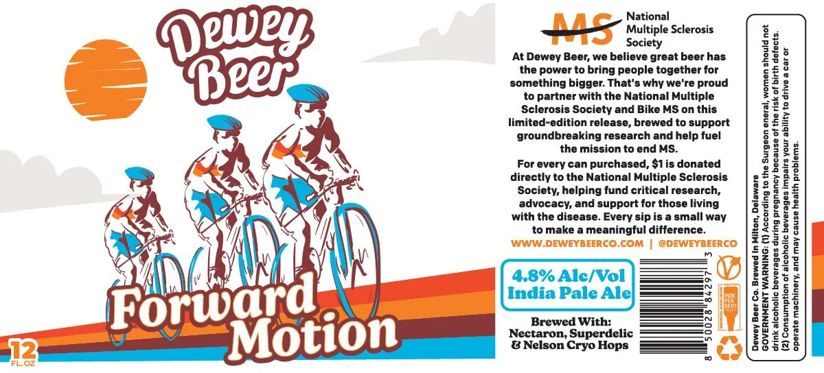 Forward Motion — full label as filed with TTB