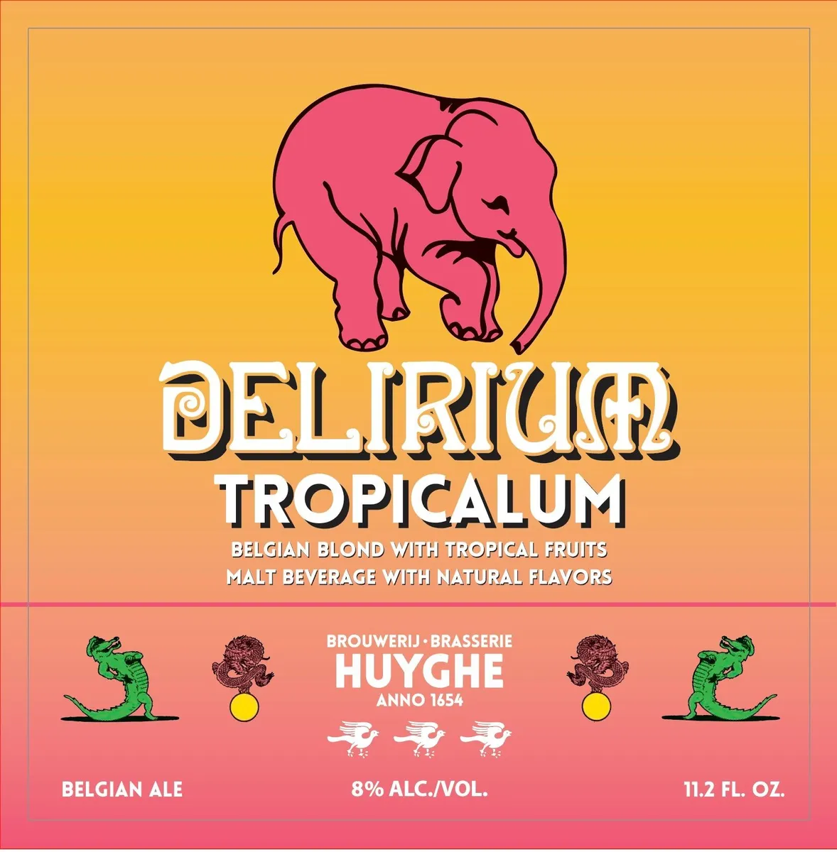Delirium Tropicalum label