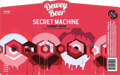 Secret Machine Cherry Whip label