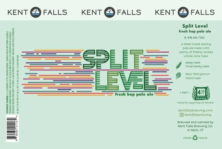 Split Level — full label as filed with TTB