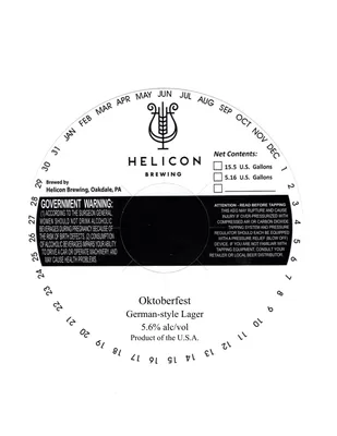 Oktoberfest label