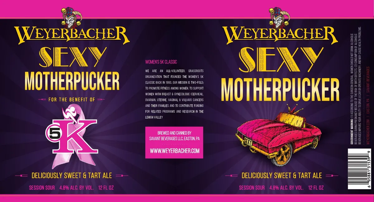 Sexy Motherpucker — full label as filed with TTB