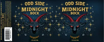 Midnight Bock label