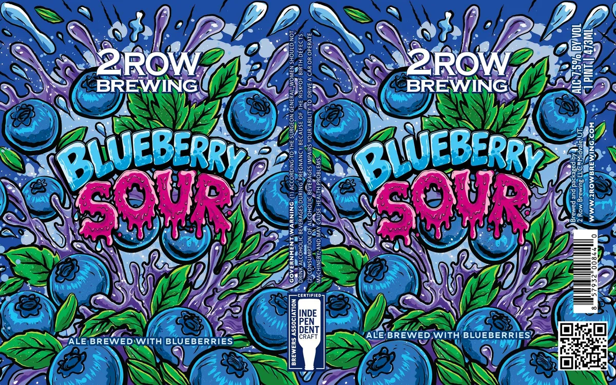 Blueberry Sour — full label as filed with TTB