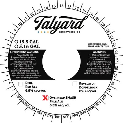 Overhead SMaSH label
