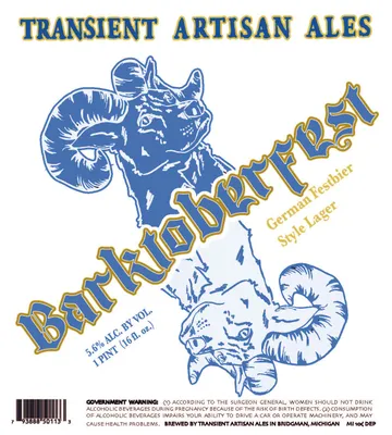 Barktoberfest label