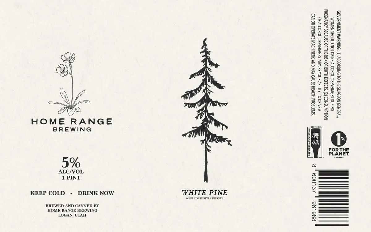 White Pine — full label as filed with TTB