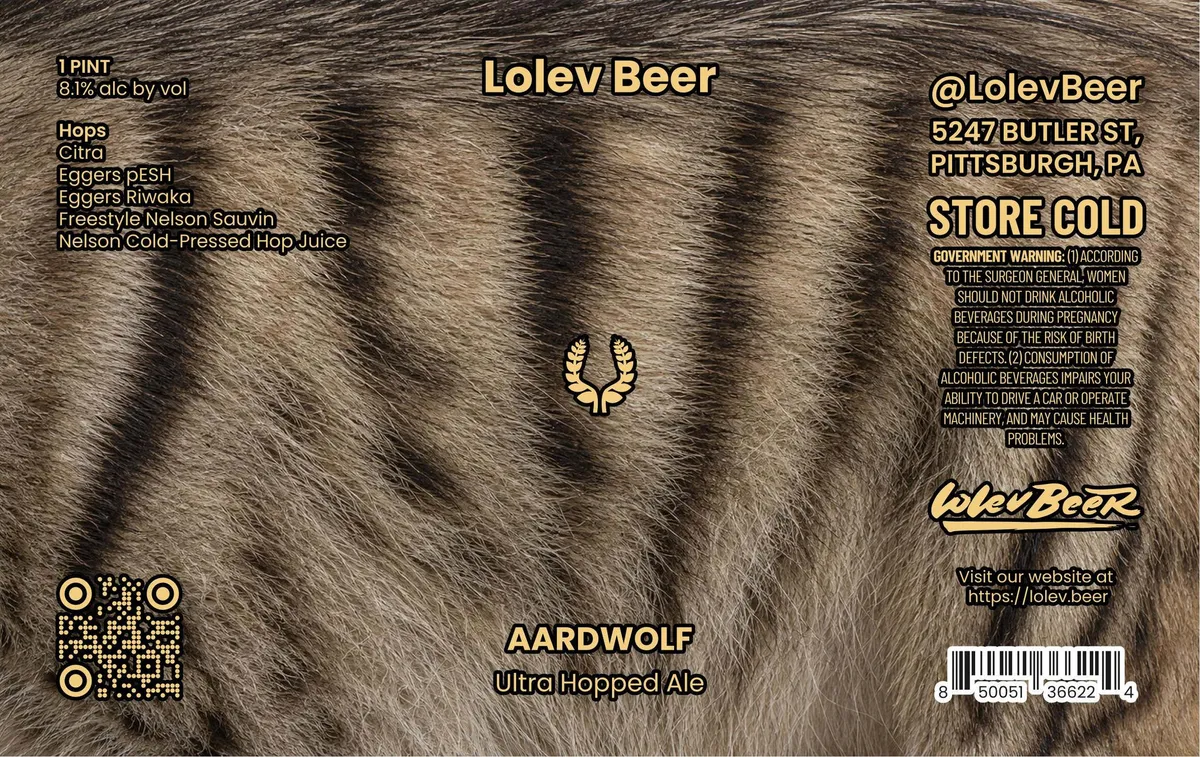 Aardwolf label