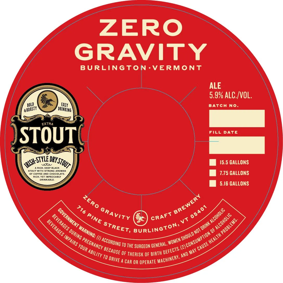 Extra Stout label