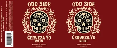 Cerveza Yo Rojo label