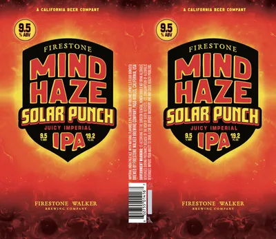 Mind Haze Solar Punch label