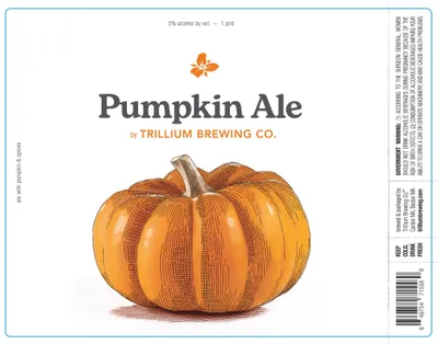 Pumpkin Ale label