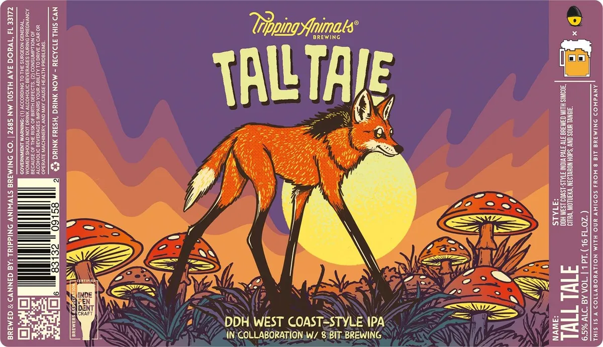 Tall Tale label