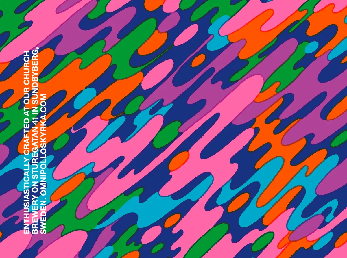Barrel Aged Bianca Space Jam Lassi Gose label art — OMNIPOLLO