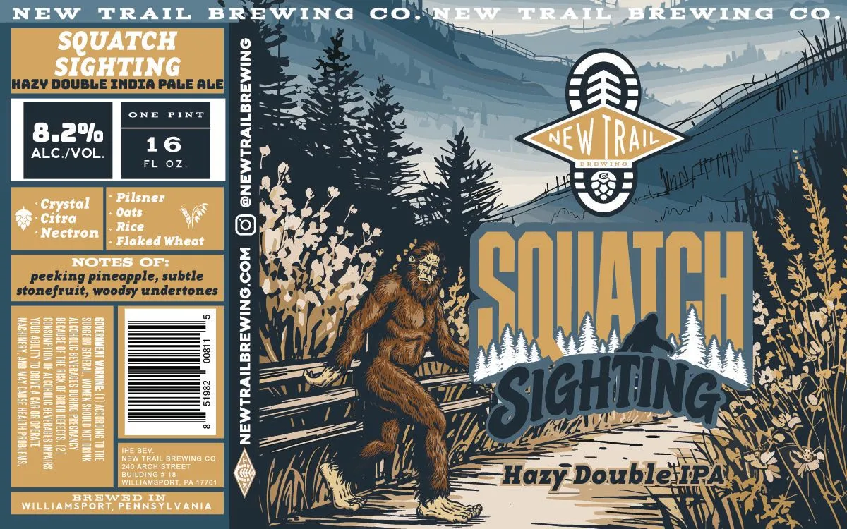 Squatch Sighting — full label as filed with TTB