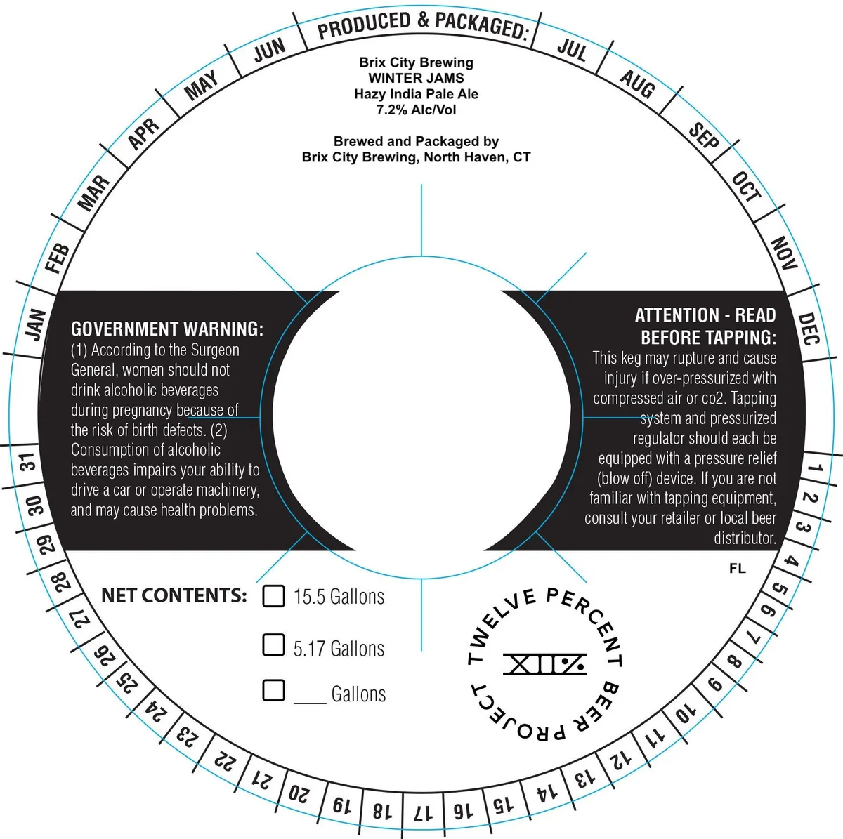 Winter Jams — full label as filed with TTB