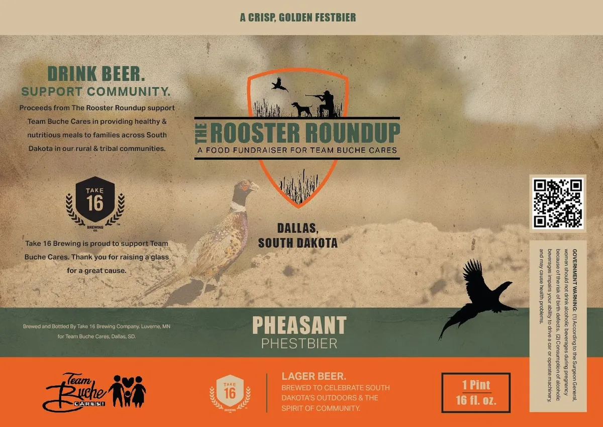 Pheasant Phestbier Lager Beer — full label as filed with TTB
