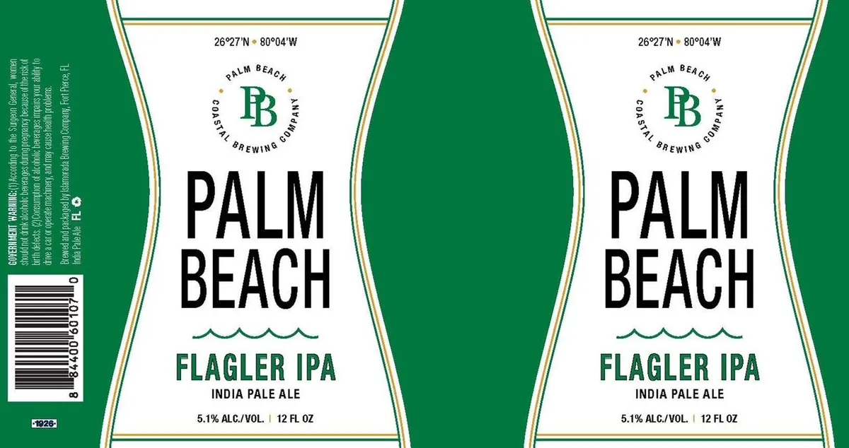 Flagler IPA — full label as filed with TTB