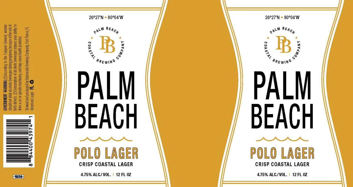 Polo Lager — full label as filed with TTB