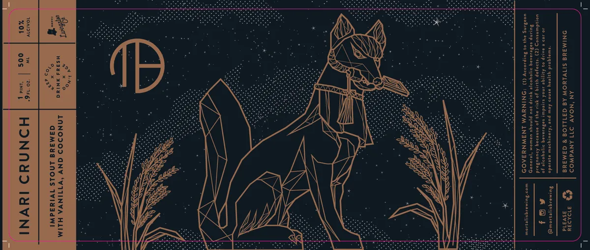 Inari Crunch — full label as filed with TTB