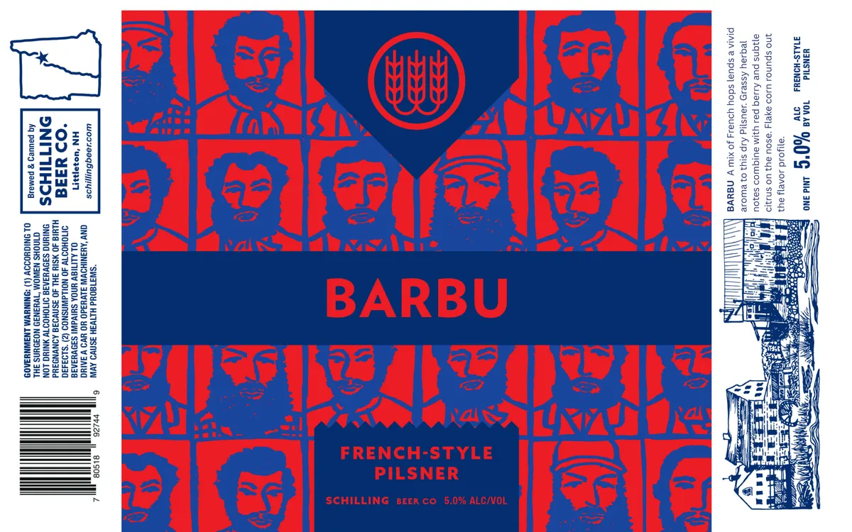 Barbu — full label as filed with TTB