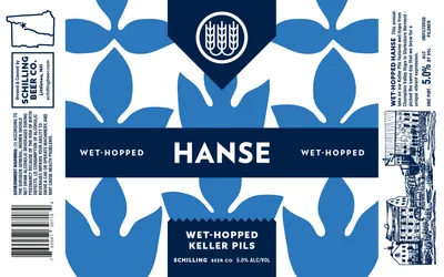 Wet-Hopped Hanse label