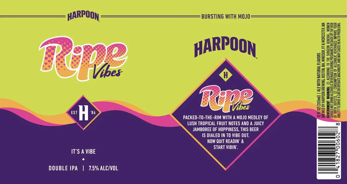 Ripe Vibes — full label as filed with TTB