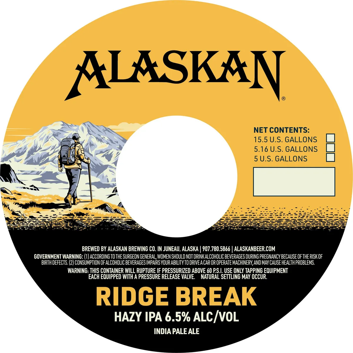 Ridge Break — full label as filed with TTB