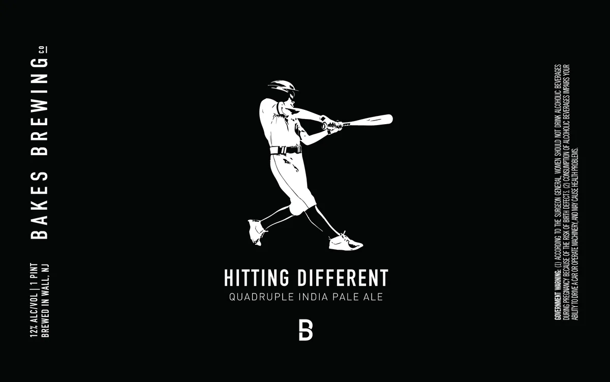 Hitting Different — full label as filed with TTB