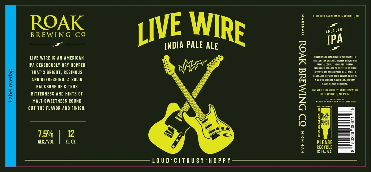 Live Wire label
