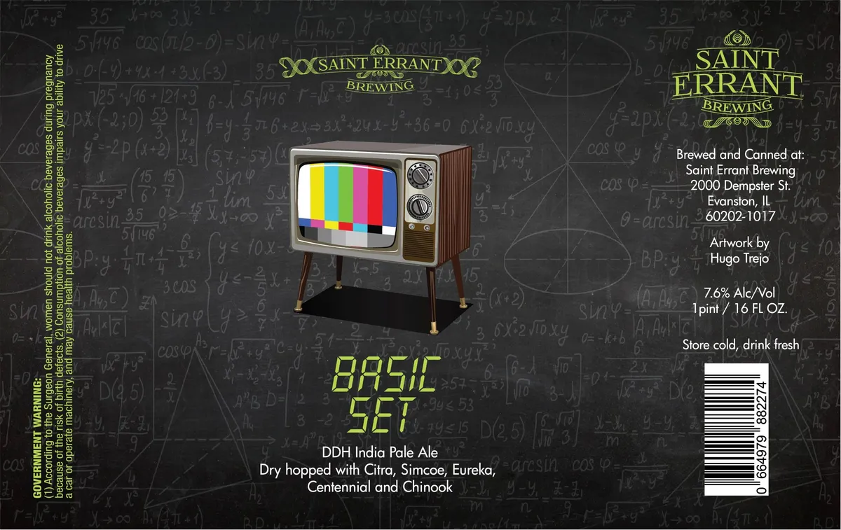 Basic Set — full label as filed with TTB