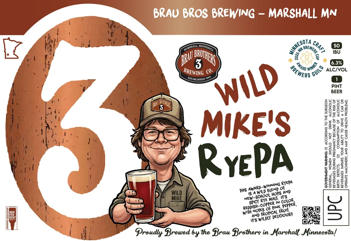 Wild Mike's RyePA — full label as filed with TTB