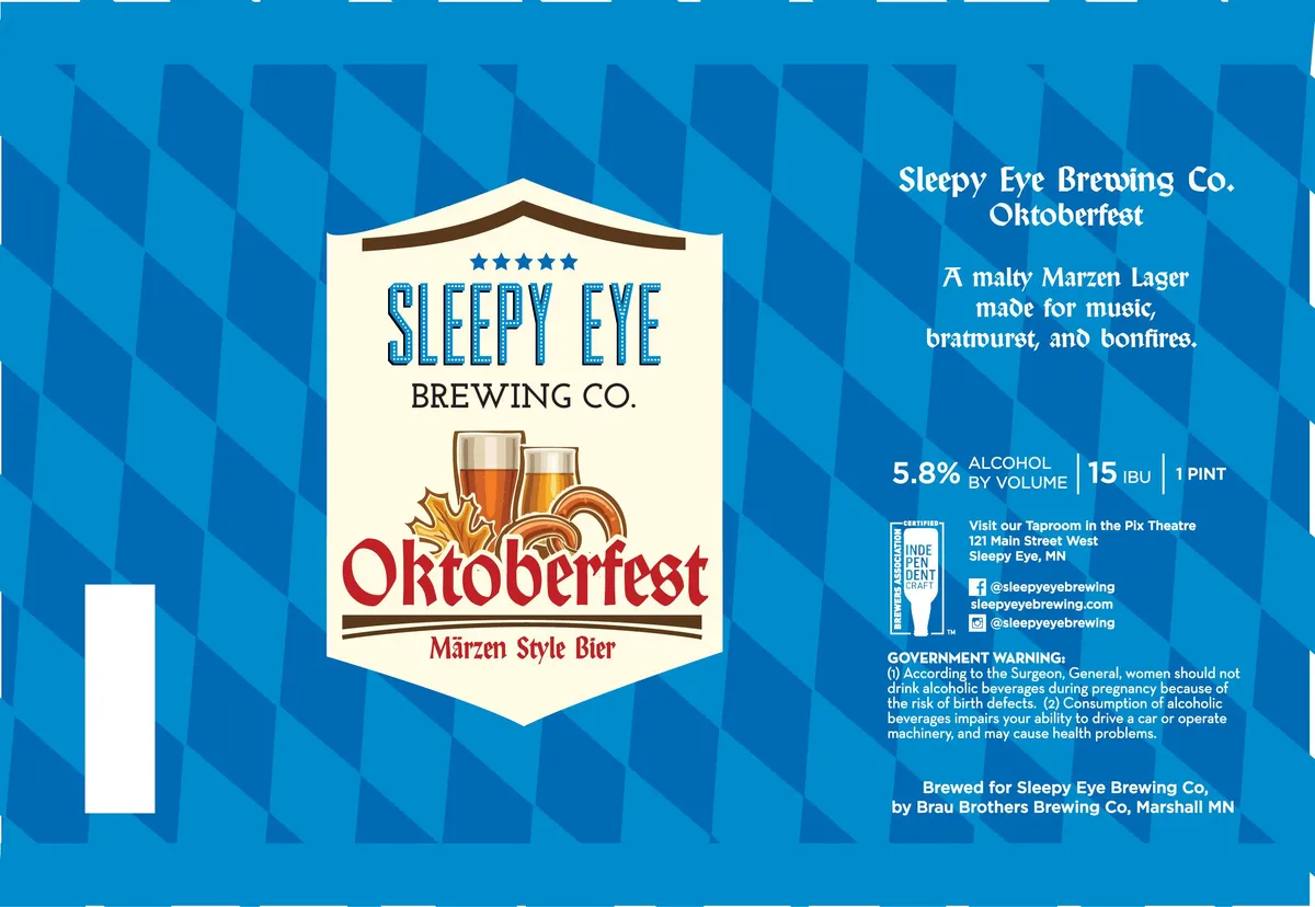 Oktoberfest — full label as filed with TTB