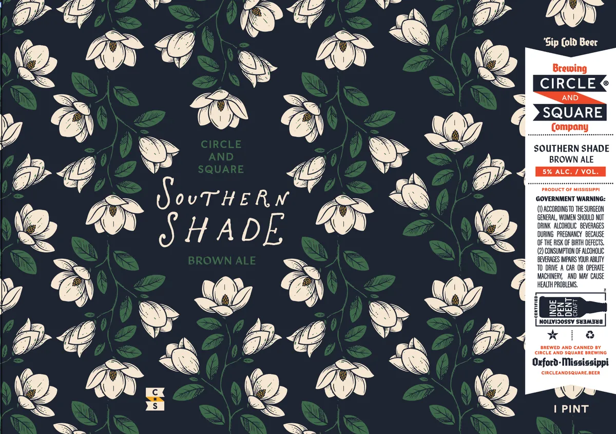 Southern Shade — full label as filed with TTB