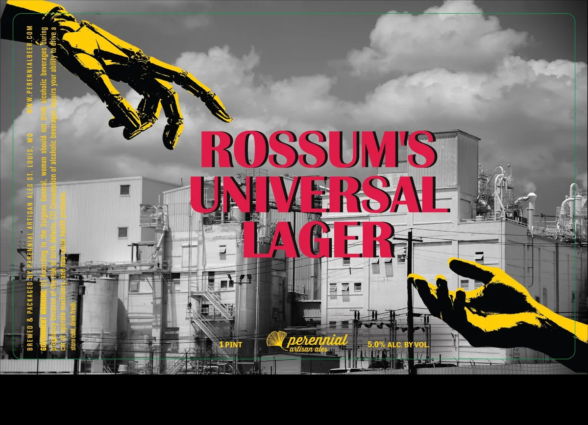 Rossum's Universal Lager — full label as filed with TTB