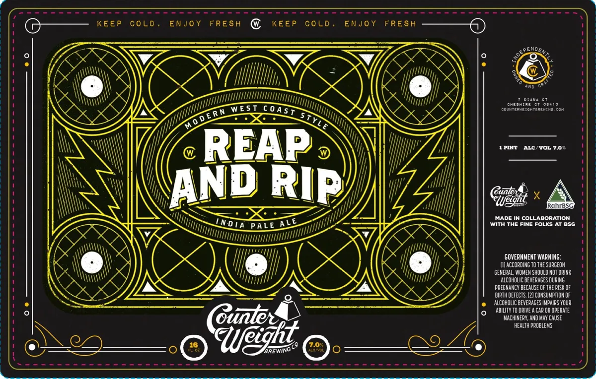 Reap And Rip label