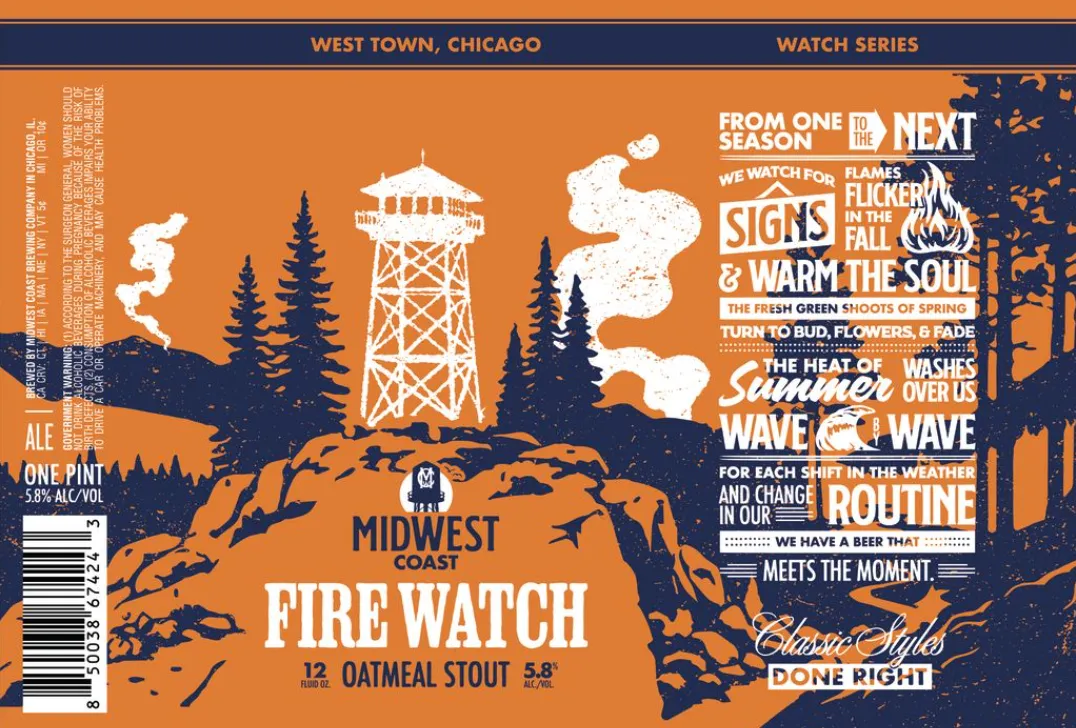 Fire Watch — full label as filed with TTB