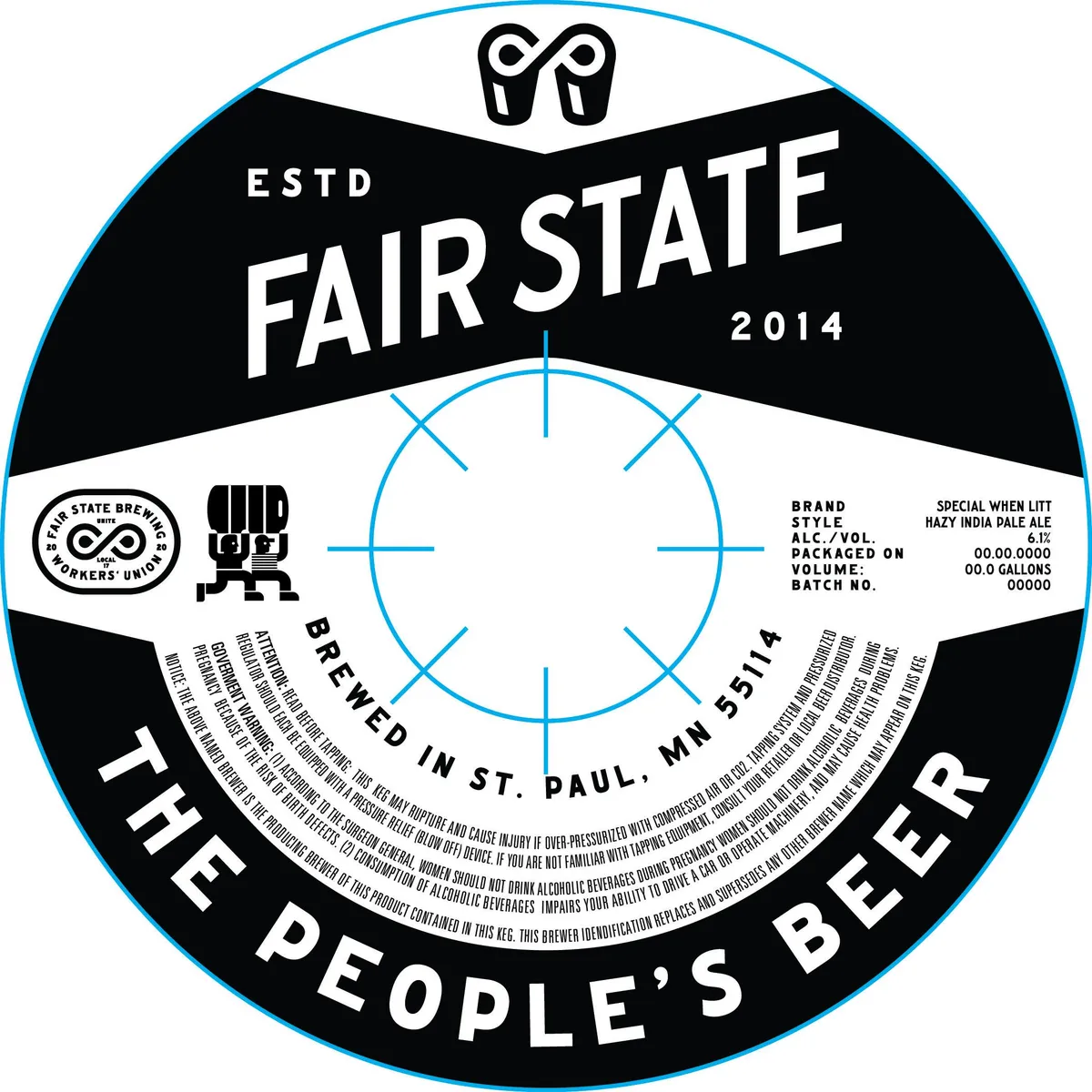 Special When Litt — full label as filed with TTB