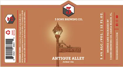 Antique Alley label